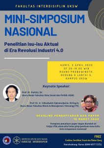 Mini-Simposium Nasional 2 April 2020